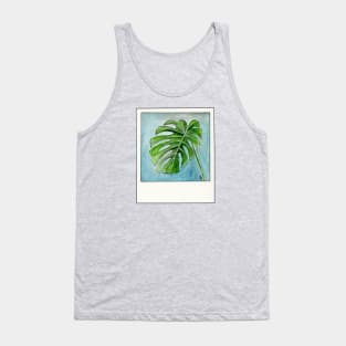 Monstera Watercolor 2 Tank Top